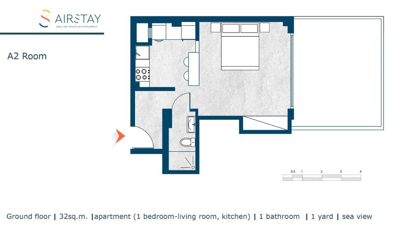 Penthouse & Apartments By The Sea Airport Airstay Artemida  Esterno foto